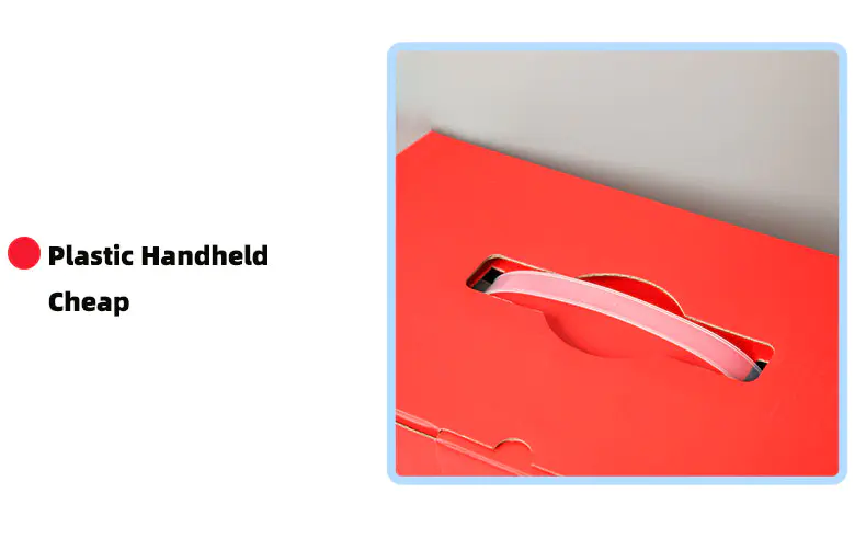 Handheld Buckle Corrugated Paper Box