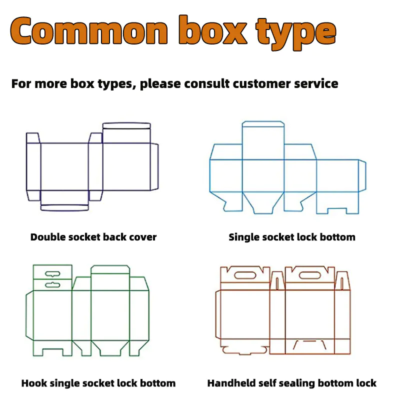 Handheld Buckle Corrugated Paper Box